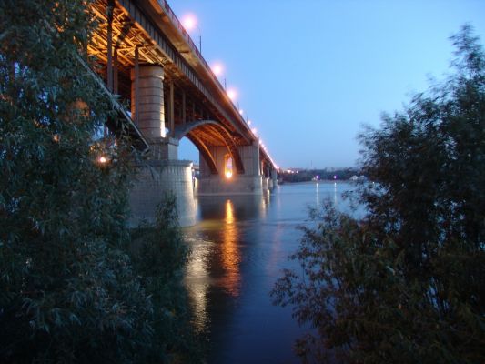 Pont Octobre, Novossibirsk